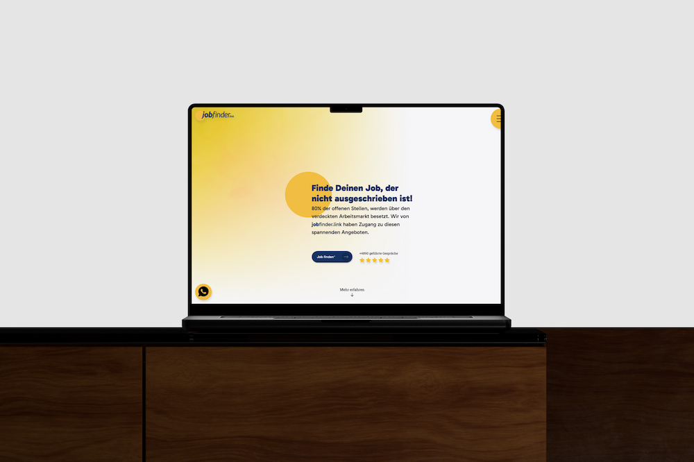 jobfinder.link – Projektvorschau
