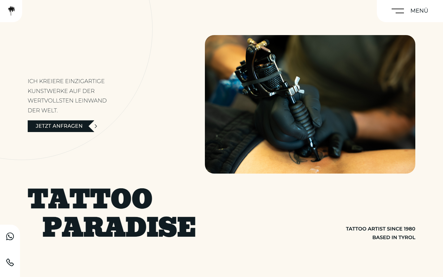 Tattoo Paradise – Projektvorschau